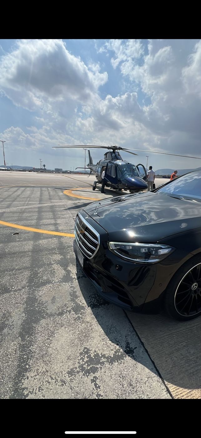 VIP airport and helicopter transfer coordination in Athens for premium clients